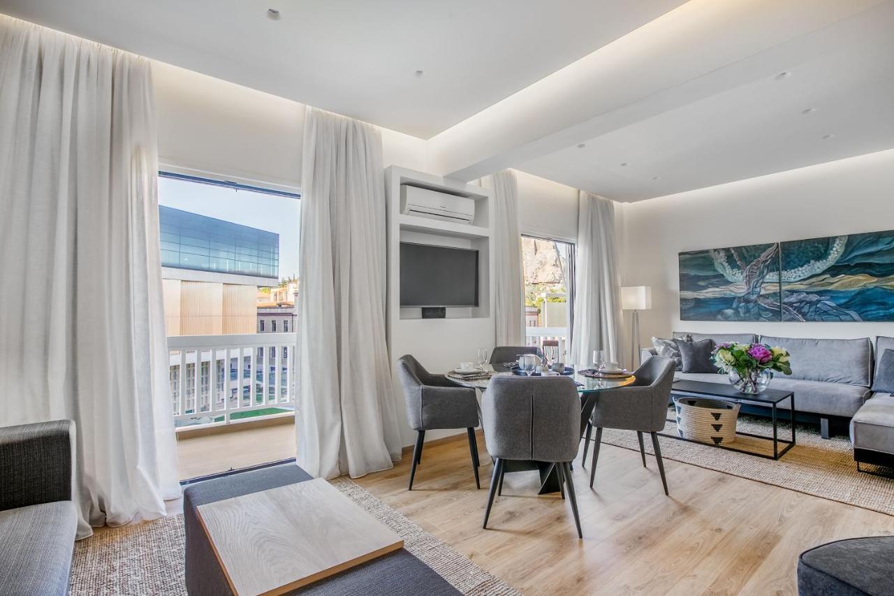 شقة Modern Flat In The Grounds Of Acropolis Monuments -Armonia- أثينا المظهر الخارجي الصورة